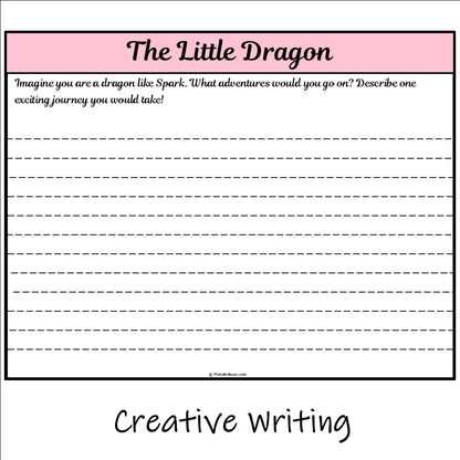 The Little Dragon | Main Idea and Supporting Details Reading Passage and Questions