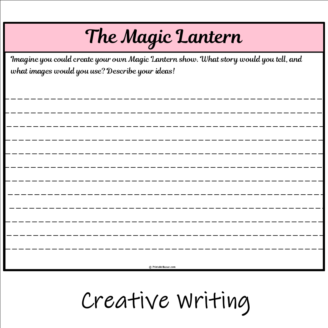 The Magic Lantern | Main Idea and Supporting Details Reading Passage and Questions