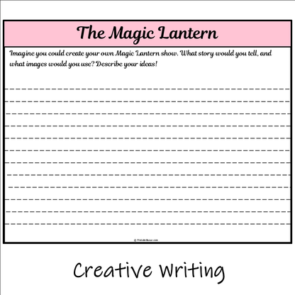 The Magic Lantern | Main Idea and Supporting Details Reading Passage and Questions