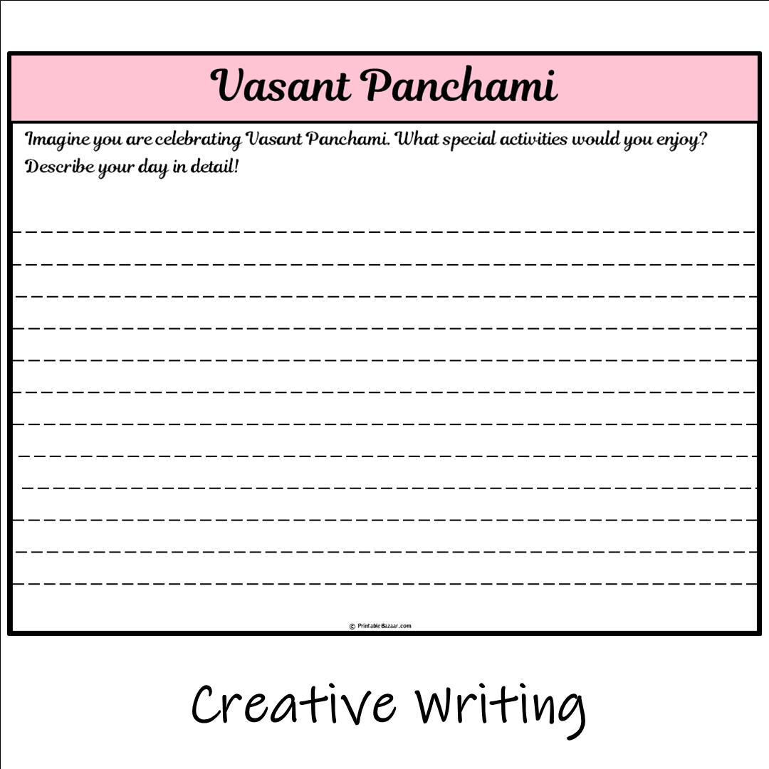 Vasant Panchami | Main Idea and Supporting Details Reading Passage and Questions