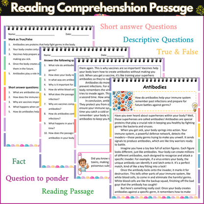 Antibodies | Reading Comprehension Passage and Questions