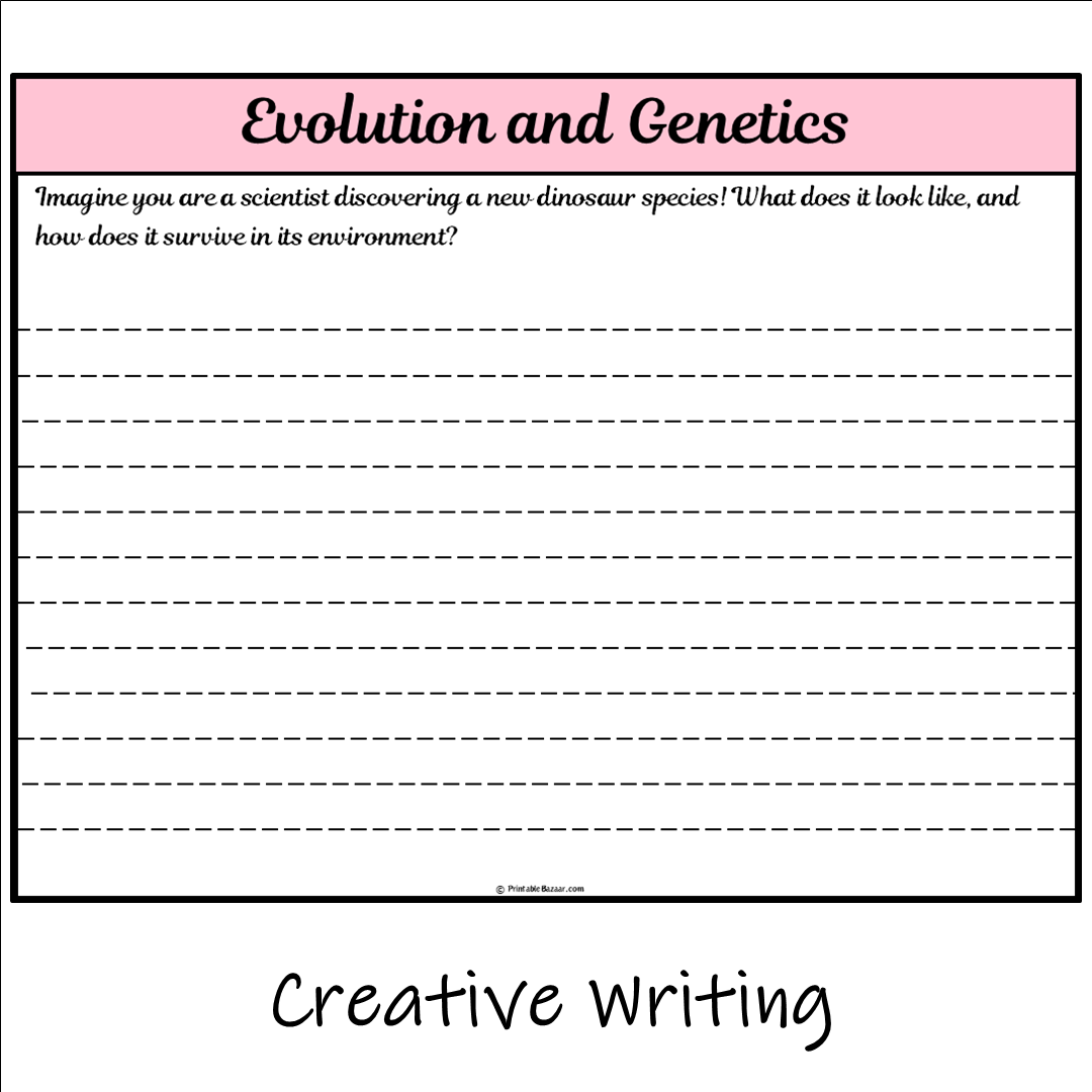 Evolution and Genetics | Main Idea and Supporting Details Reading Passage and Questions