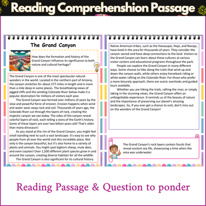 The Grand Canyon | Reading Comprehension Passage and Questions