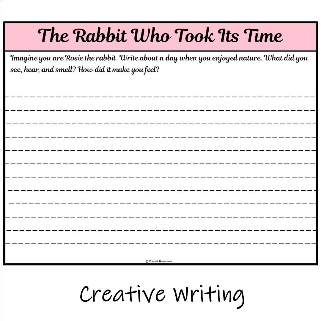 The Rabbit Who Took Its Time | Main Idea and Supporting Details Reading Passage and Questions