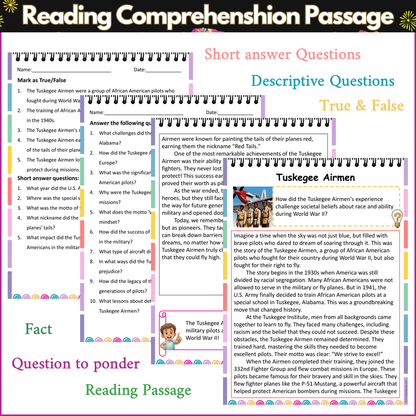 Tuskegee Airmen | Reading Comprehension Passage and Questions