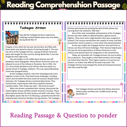 Tuskegee Airmen | Reading Comprehension Passage and Questions