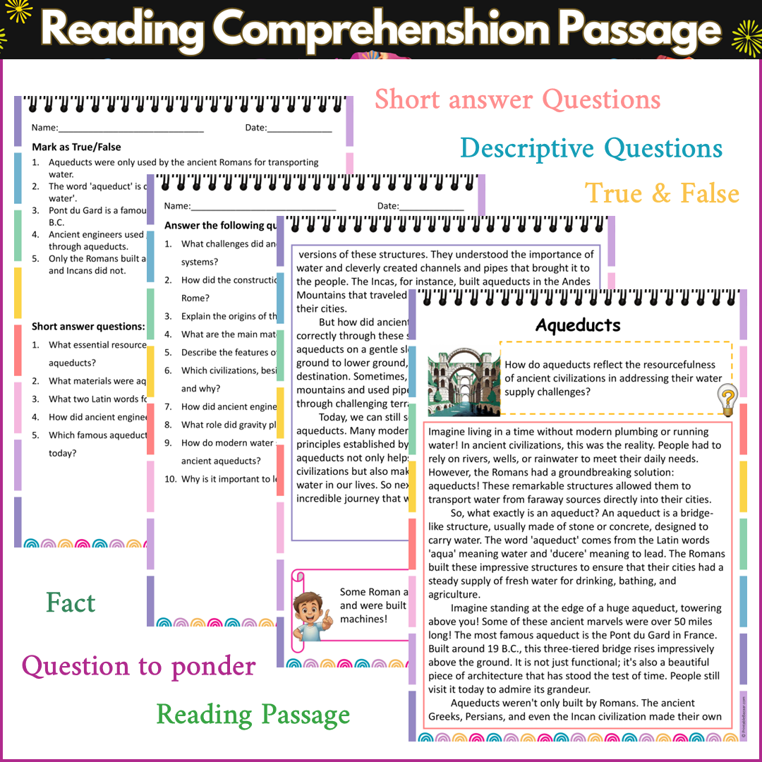 Aqueducts | Reading Comprehension Passage and Questions