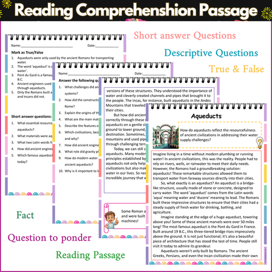 Aqueducts | Reading Comprehension Passage and Questions