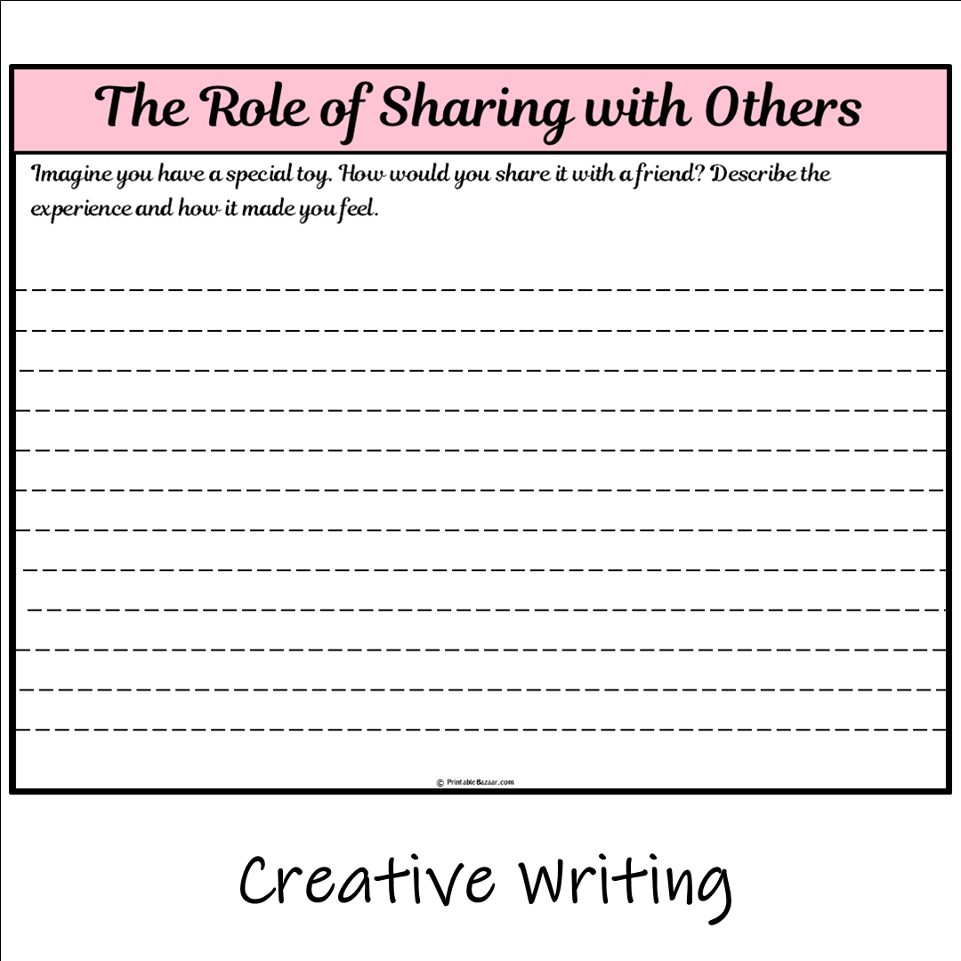 The Role of Sharing with Others | Main Idea and Supporting Details Reading Passage and Questions