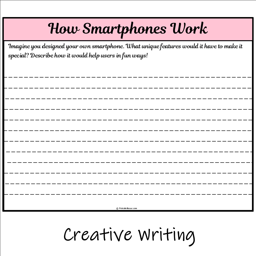 How Smartphones Work | Main Idea and Supporting Details Reading Passage and Questions