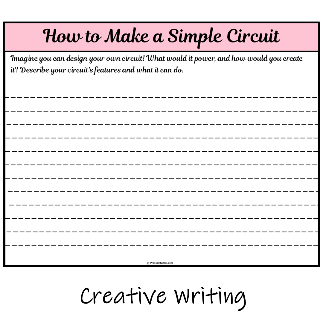 How to Make a Simple Circuit | Main Idea and Supporting Details Reading Passage and Questions