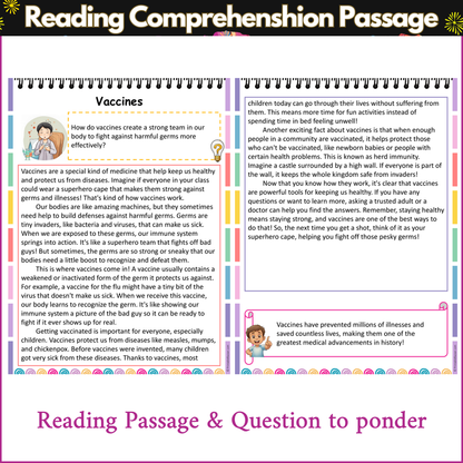 Vaccines | Reading Comprehension Passage and Questions