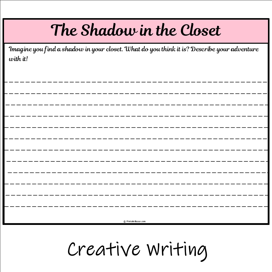 The Shadow in the Closet | Main Idea and Supporting Details Reading Passage and Questions