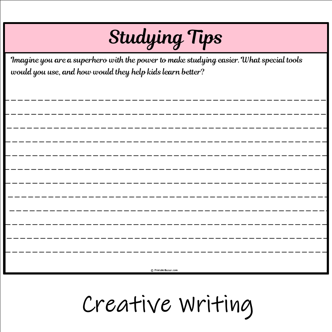 Studying Tips | Main Idea and Supporting Details Reading Passage and Questions