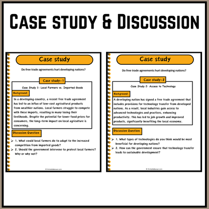 Do free trade agreements hurt developing nations? | Debate Case Study Worksheet