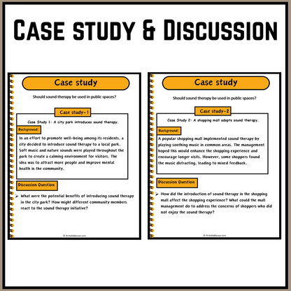 Should sound therapy be used in public spaces? | Debate Case Study Worksheet