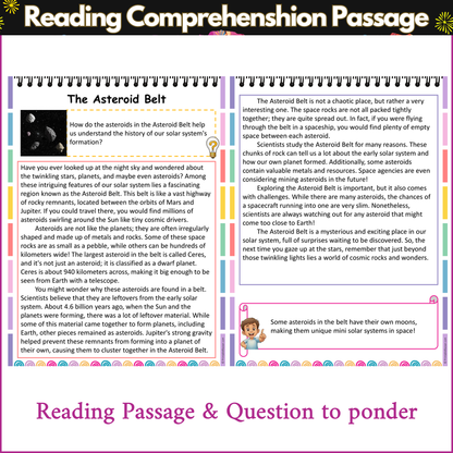 The Asteroid Belt | Reading Comprehension Passage and Questions