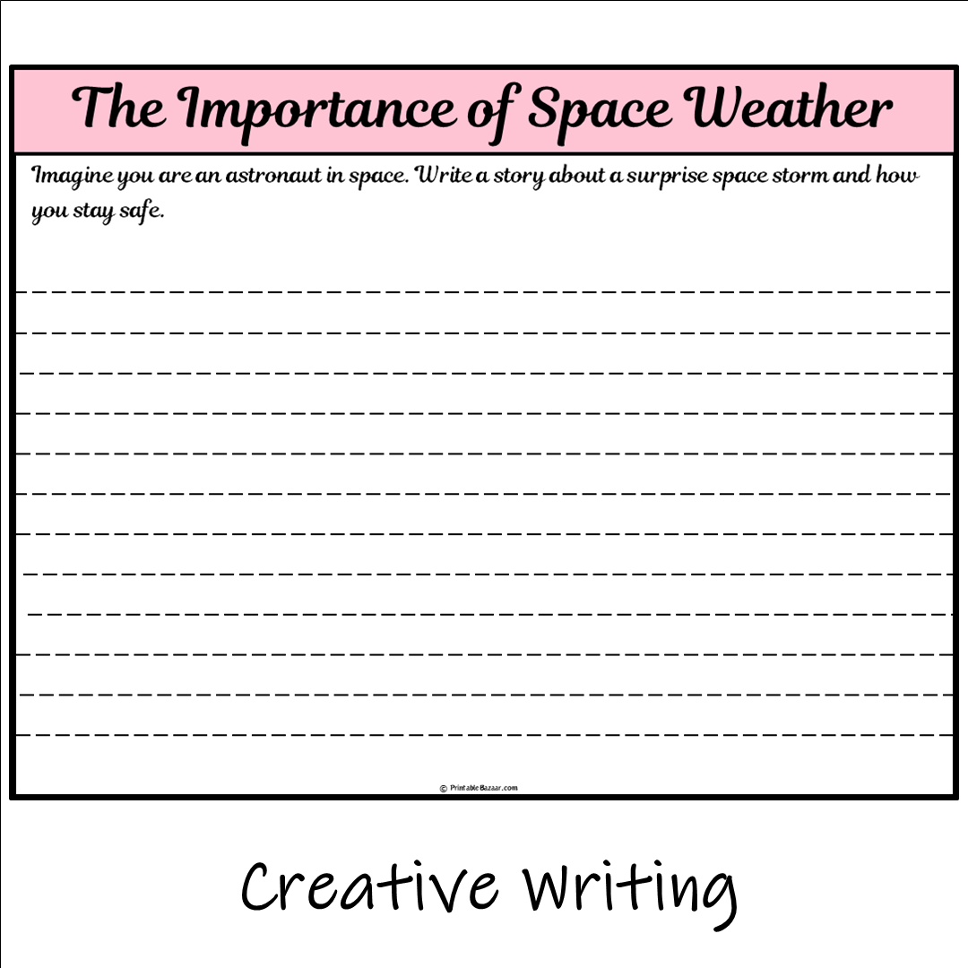 The Importance of Space Weather | Main Idea and Supporting Details Reading Passage and Questions