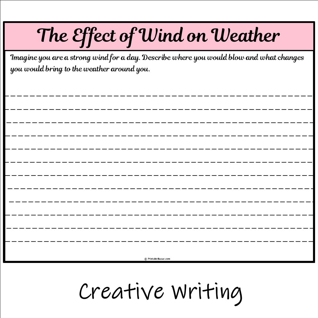 The Effect of Wind on Weather | Main Idea and Supporting Details Reading Passage and Questions