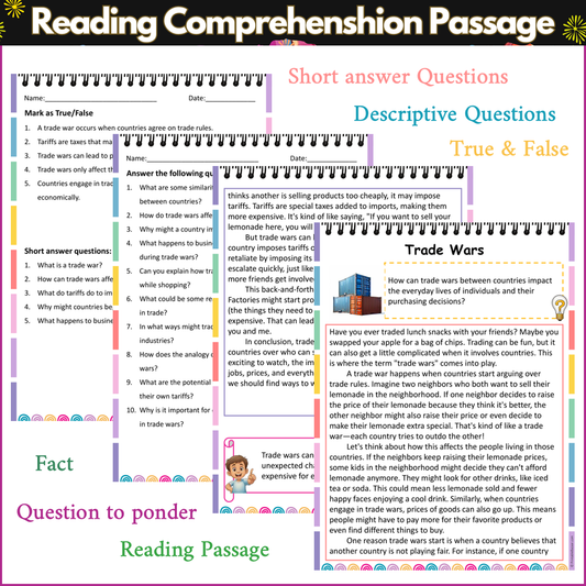 Trade Wars | Reading Comprehension Passage and Questions