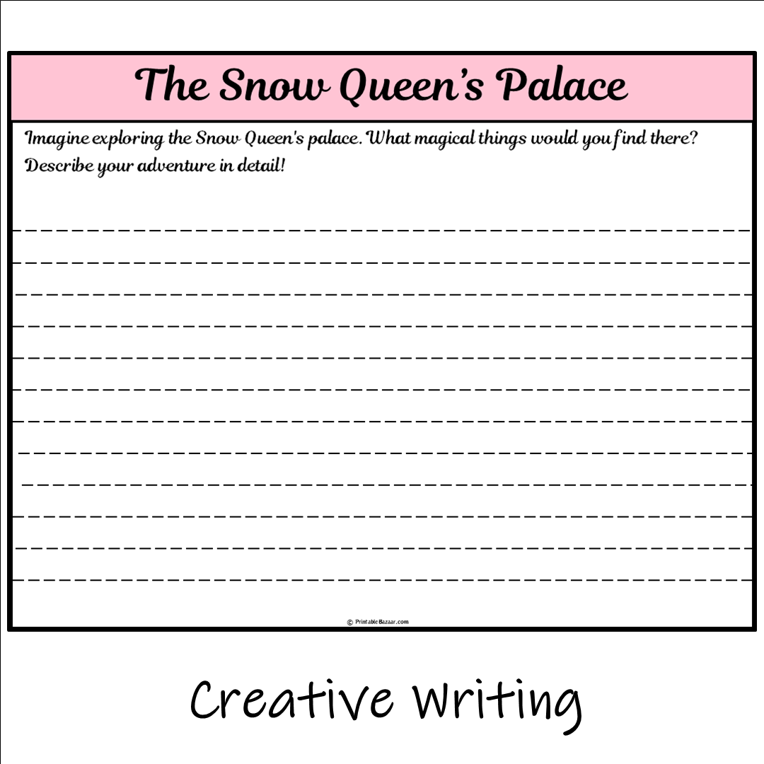 The Snow Queen’s Palace | Main Idea and Supporting Details Reading Passage and Questions