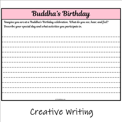 Buddha’s Birthday | Main Idea and Supporting Details Reading Passage and Questions