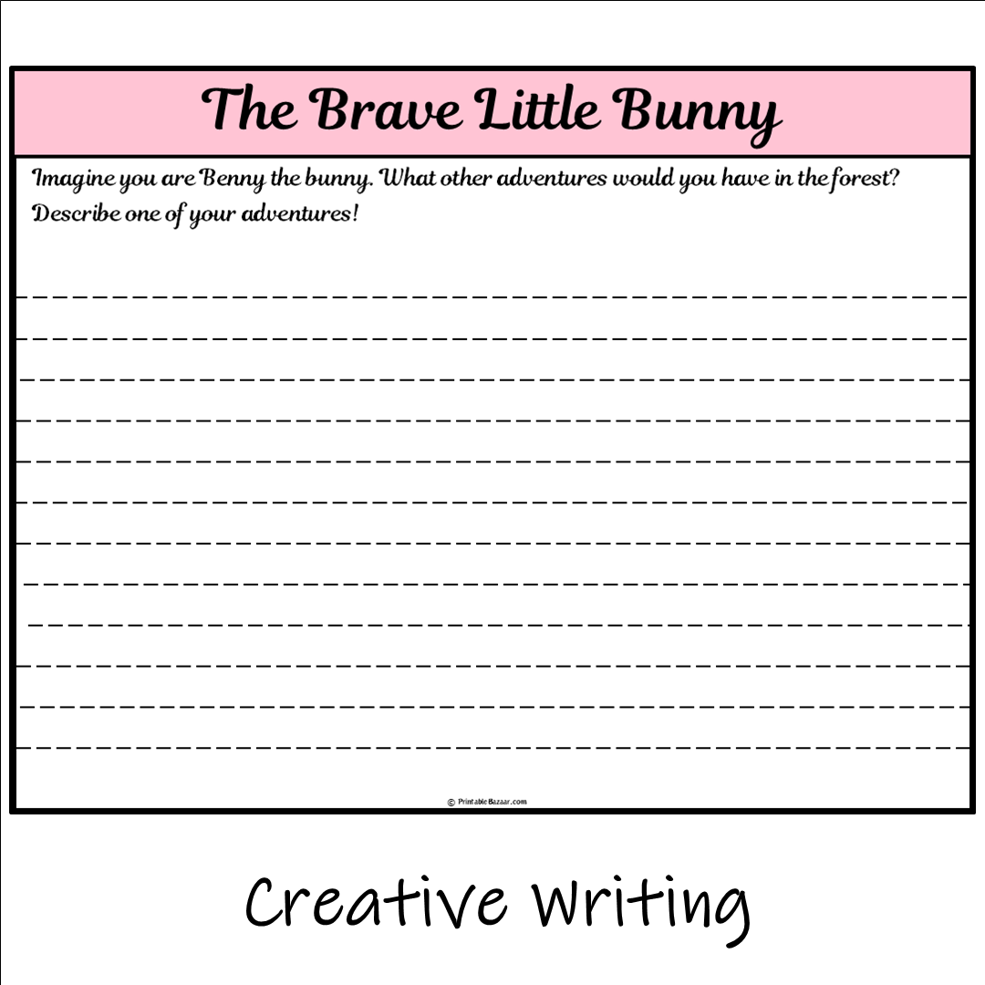 The Brave Little Bunny | Main Idea and Supporting Details Reading Passage and Questions