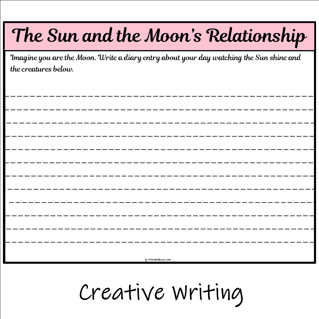 The Sun and the Moon’s Relationship | Main Idea and Supporting Details Reading Passage and Questions