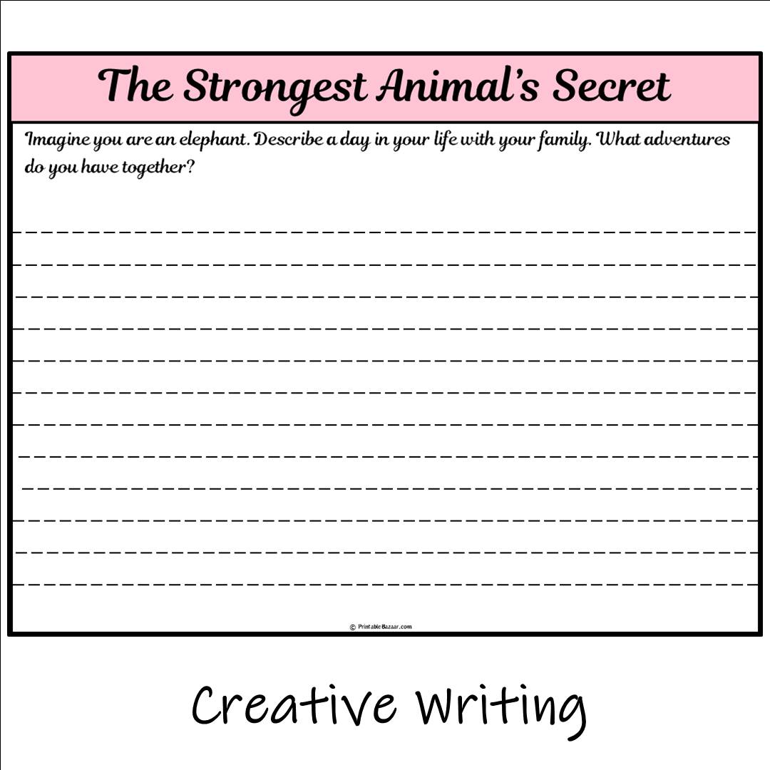 The Strongest Animal’s Secret | Main Idea and Supporting Details Reading Passage and Questions