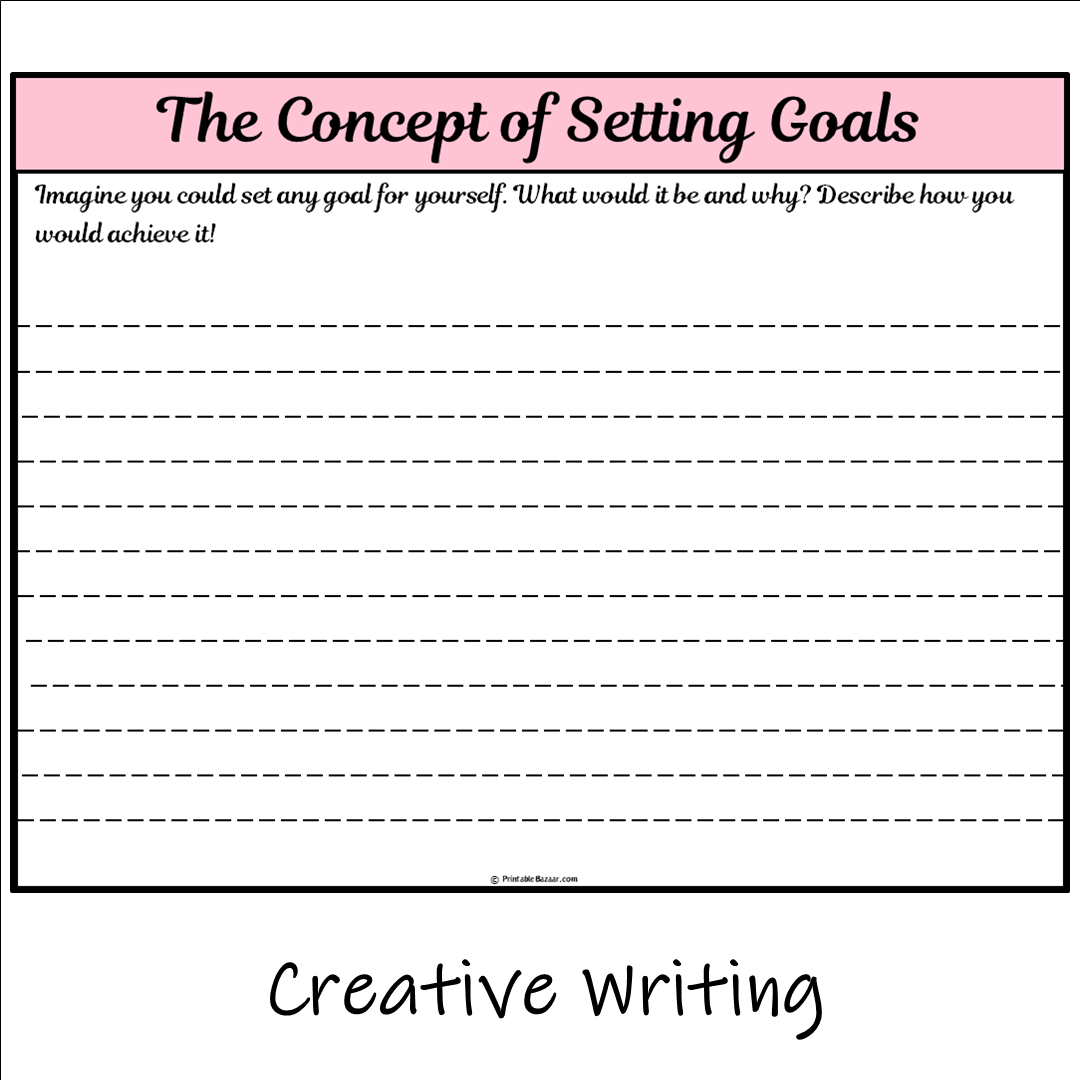 The Concept of Setting Goals | Main Idea and Supporting Details Reading Passage and Questions