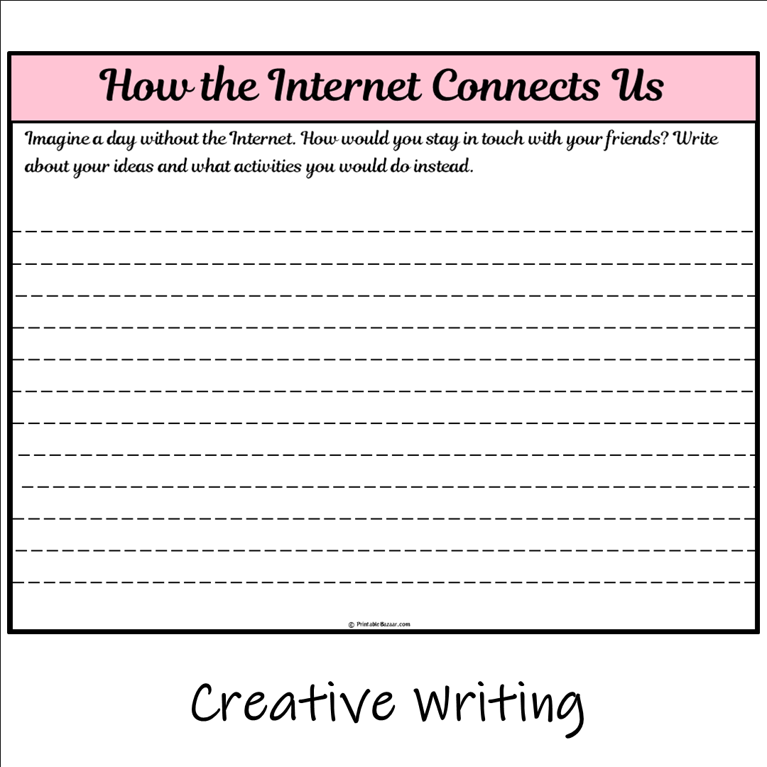 How the Internet Connects Us | Main Idea and Supporting Details Reading Passage and Questions