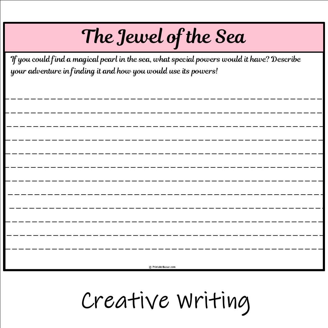 The Jewel of the Sea | Main Idea and Supporting Details Reading Passage and Questions