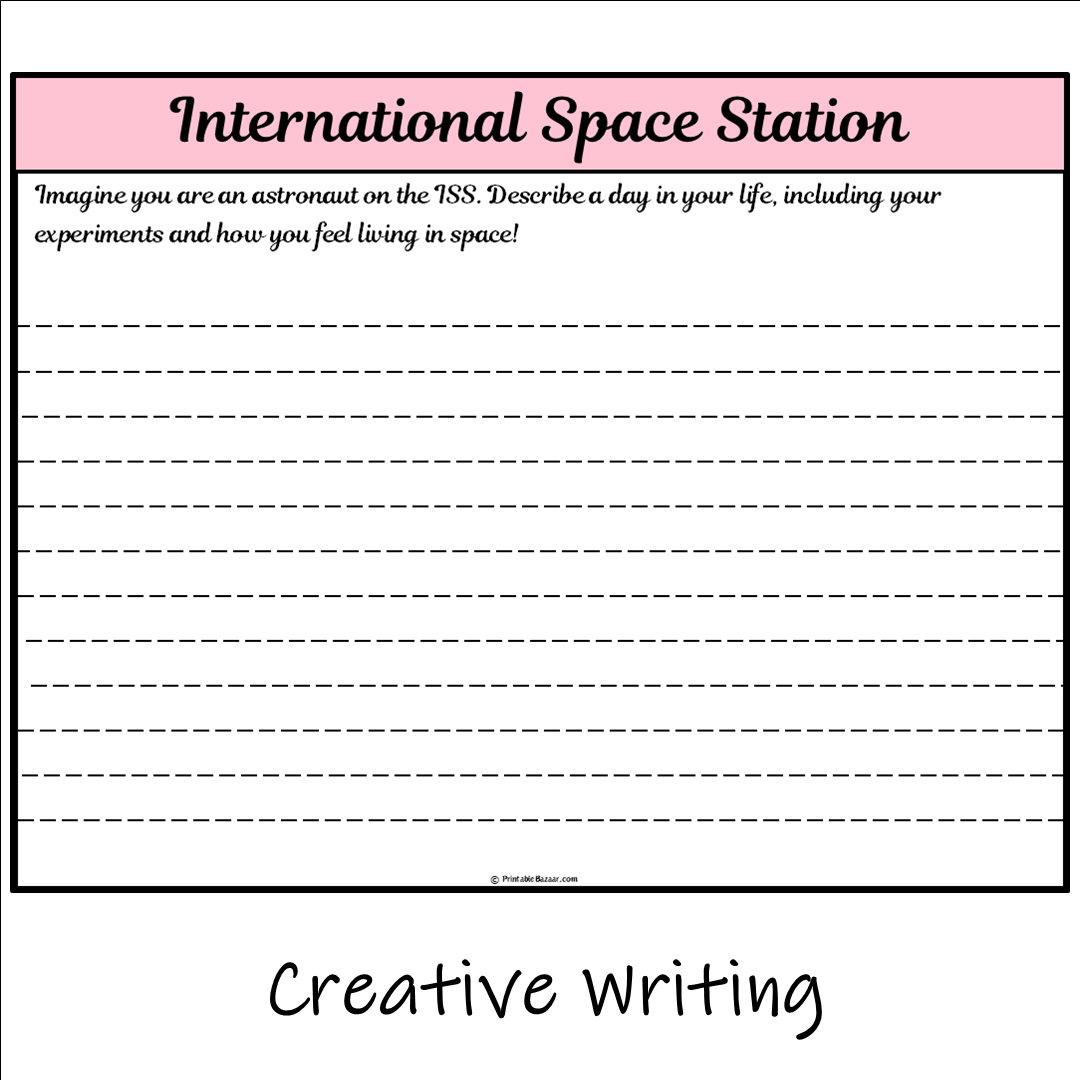 International Space Station | Main Idea and Supporting Details Reading Passage and Questions