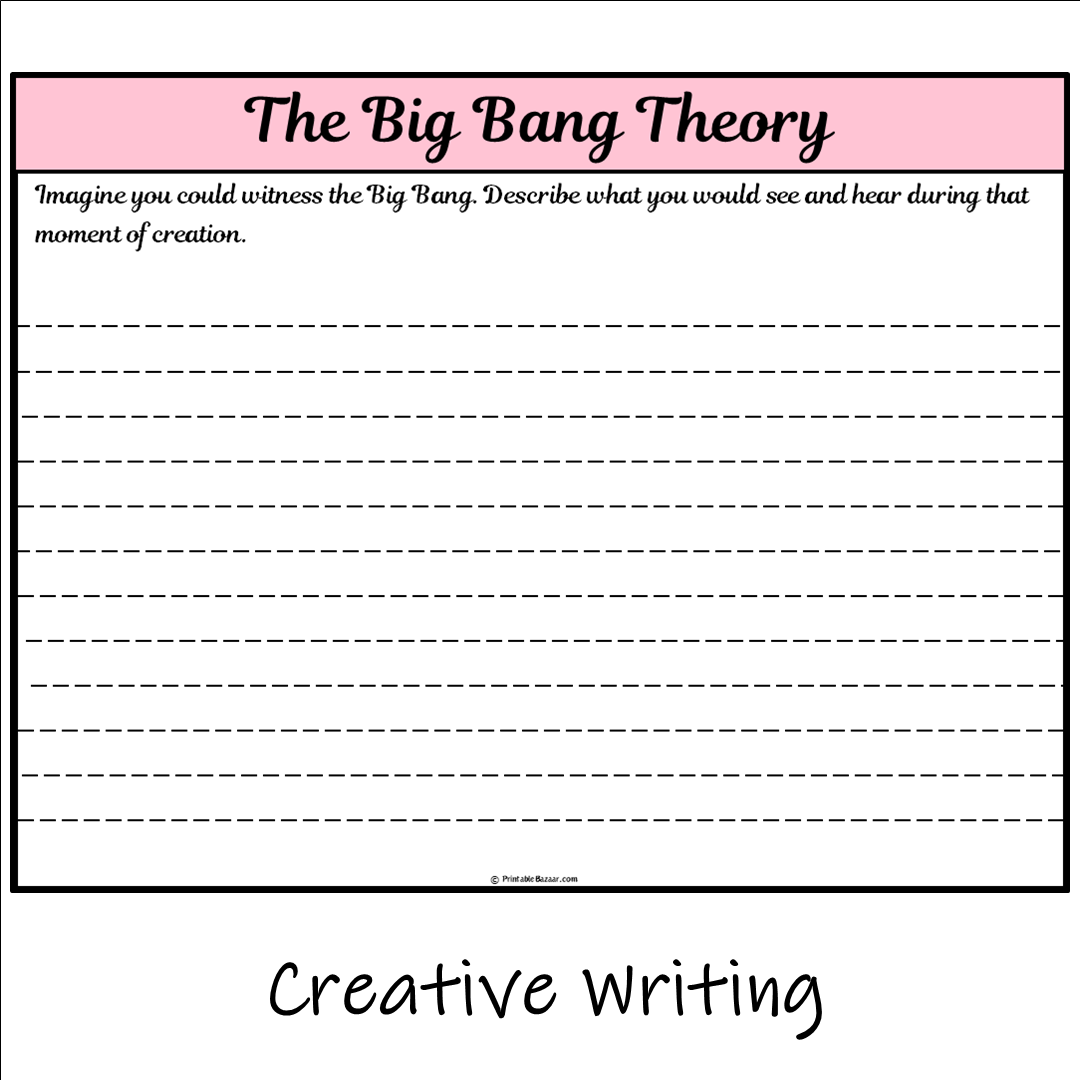 The Big Bang Theory | Main Idea and Supporting Details Reading Passage and Questions