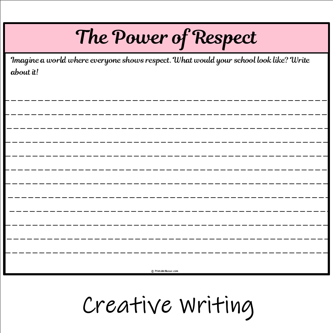 The Power of Respect | Main Idea and Supporting Details Reading Passage and Questions