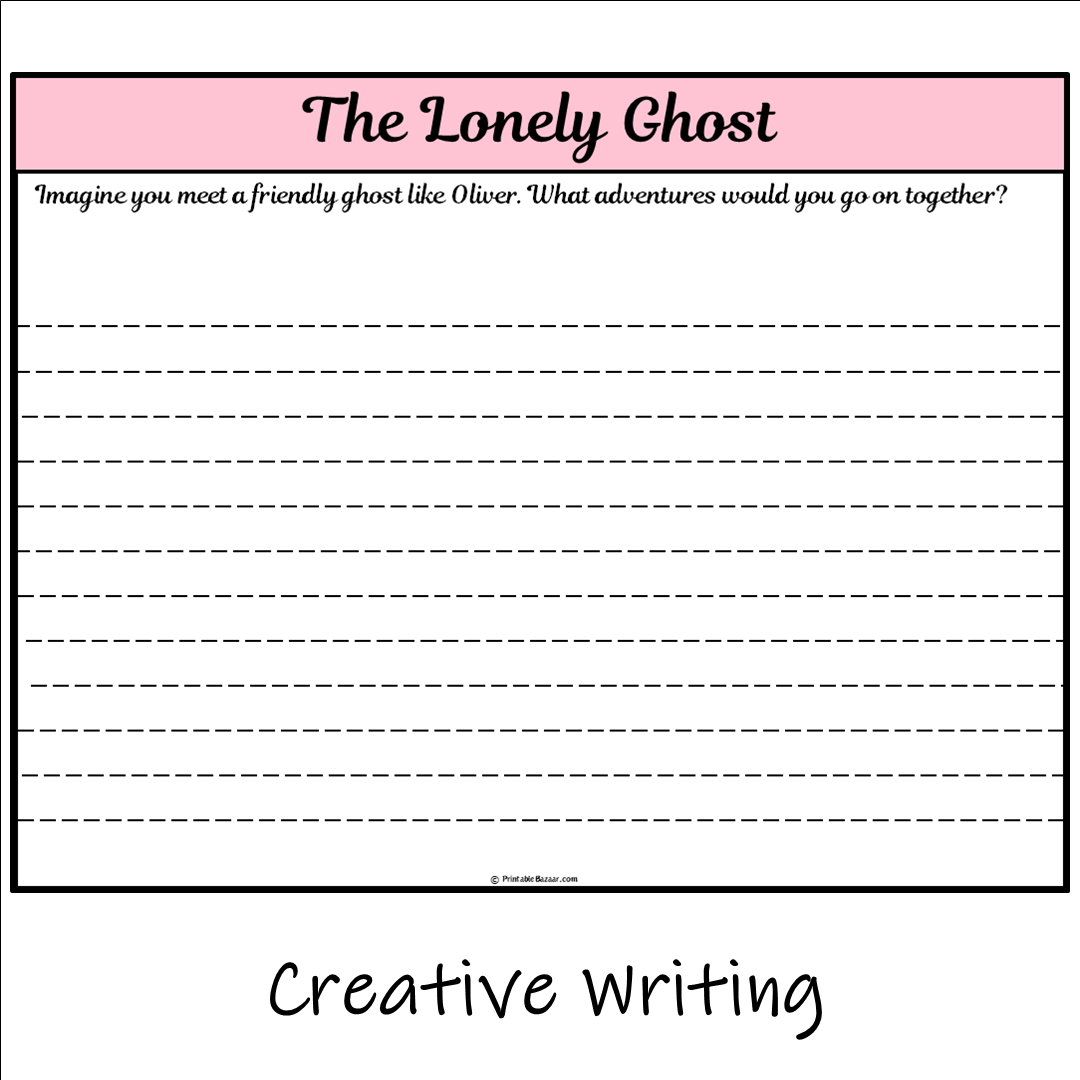 The Lonely Ghost | Main Idea and Supporting Details Reading Passage and Questions