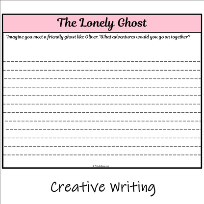 The Lonely Ghost | Main Idea and Supporting Details Reading Passage and Questions