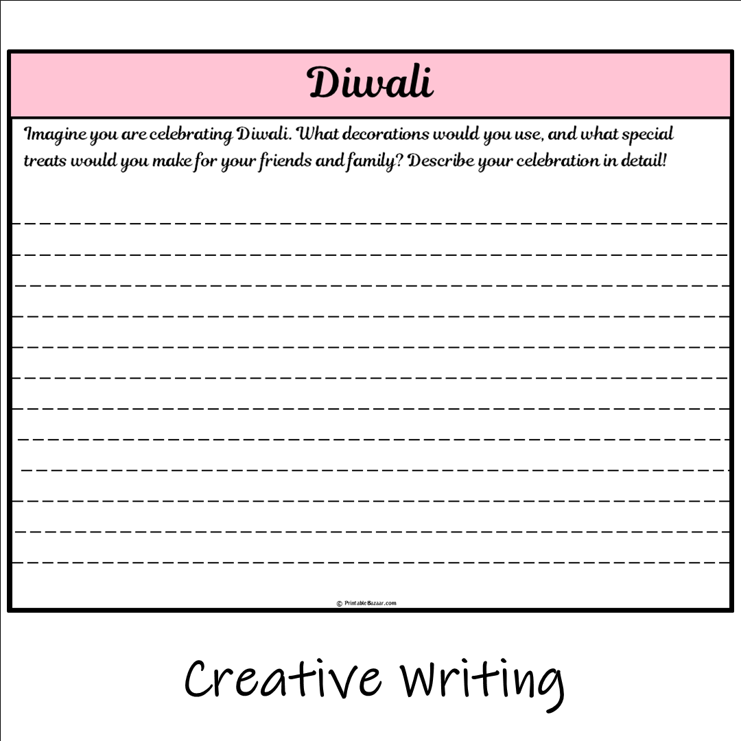 Diwali | Main Idea and Supporting Details Reading Passage and Questions