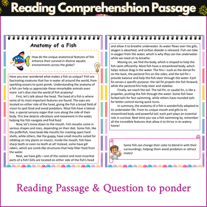 Anatomy of a Fish | Reading Comprehension Passage and Questions