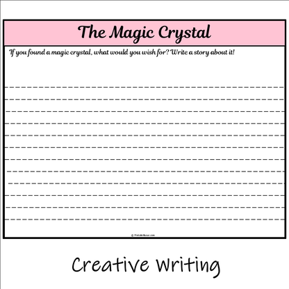 The Magic Crystal | Main Idea and Supporting Details Reading Passage and Questions