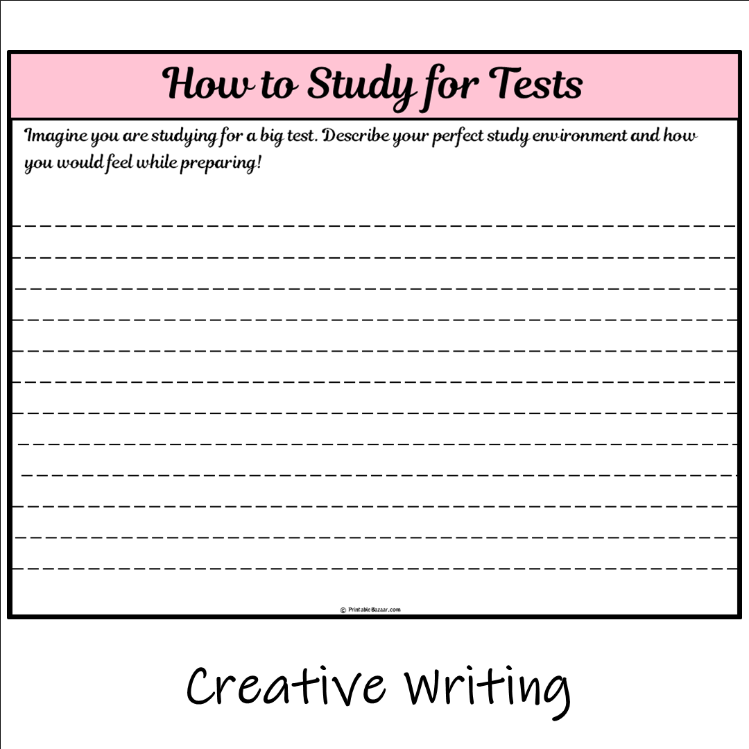 How to Study for Tests | Main Idea and Supporting Details Reading Passage and Questions