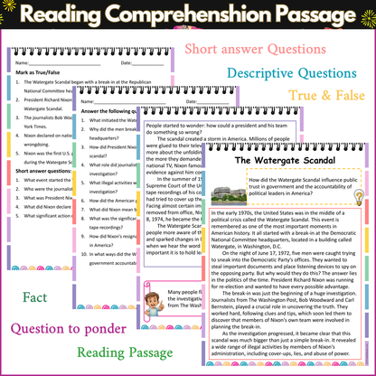 The Watergate Scandal | Reading Comprehension Passage and Questions