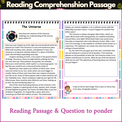 The Universe | Reading Comprehension Passage and Questions