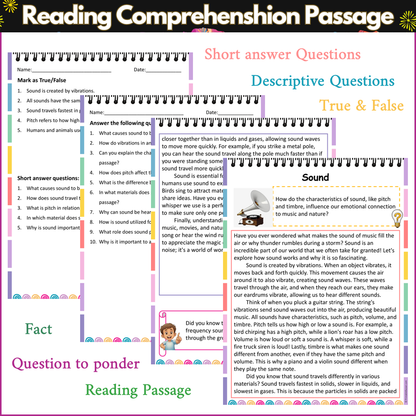 Sound | Reading Comprehension Passage and Questions