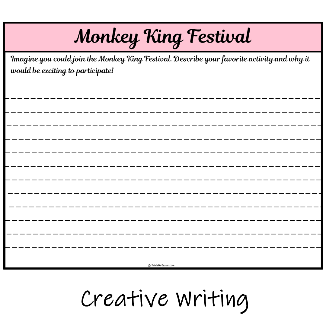 Monkey King Festival | Main Idea and Supporting Details Reading Passage and Questions