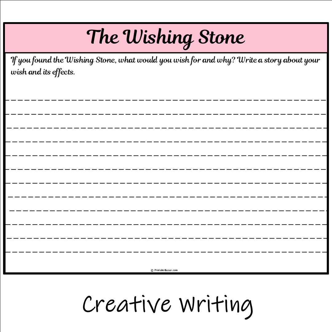 The Wishing Stone | Main Idea and Supporting Details Reading Passage and Questions