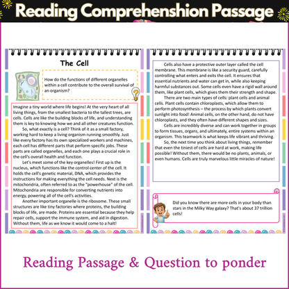 The Cell | Reading Comprehension Passage and Questions