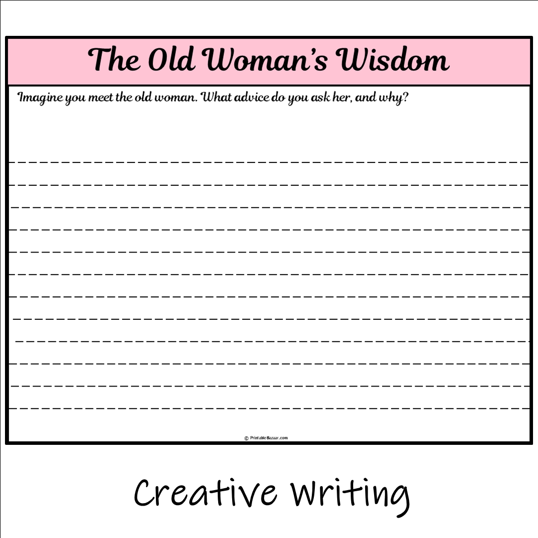 The Old Woman’s Wisdom | Main Idea and Supporting Details Reading Passage and Questions