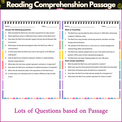 The Red Cross | Reading Comprehension Passage and Questions