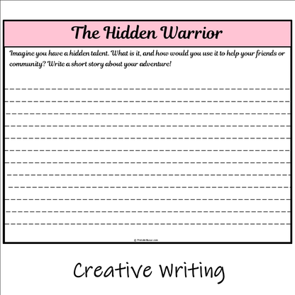 The Hidden Warrior | Main Idea and Supporting Details Reading Passage and Questions